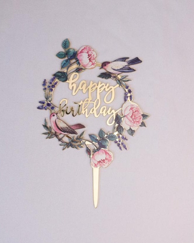 Toppers - Happy Birthday