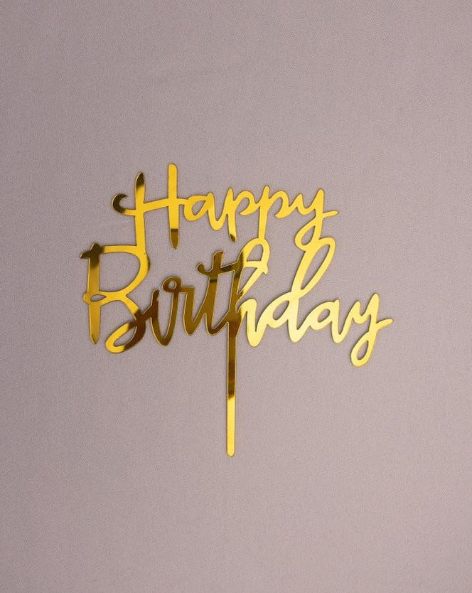 Toppers - Happy Birthday