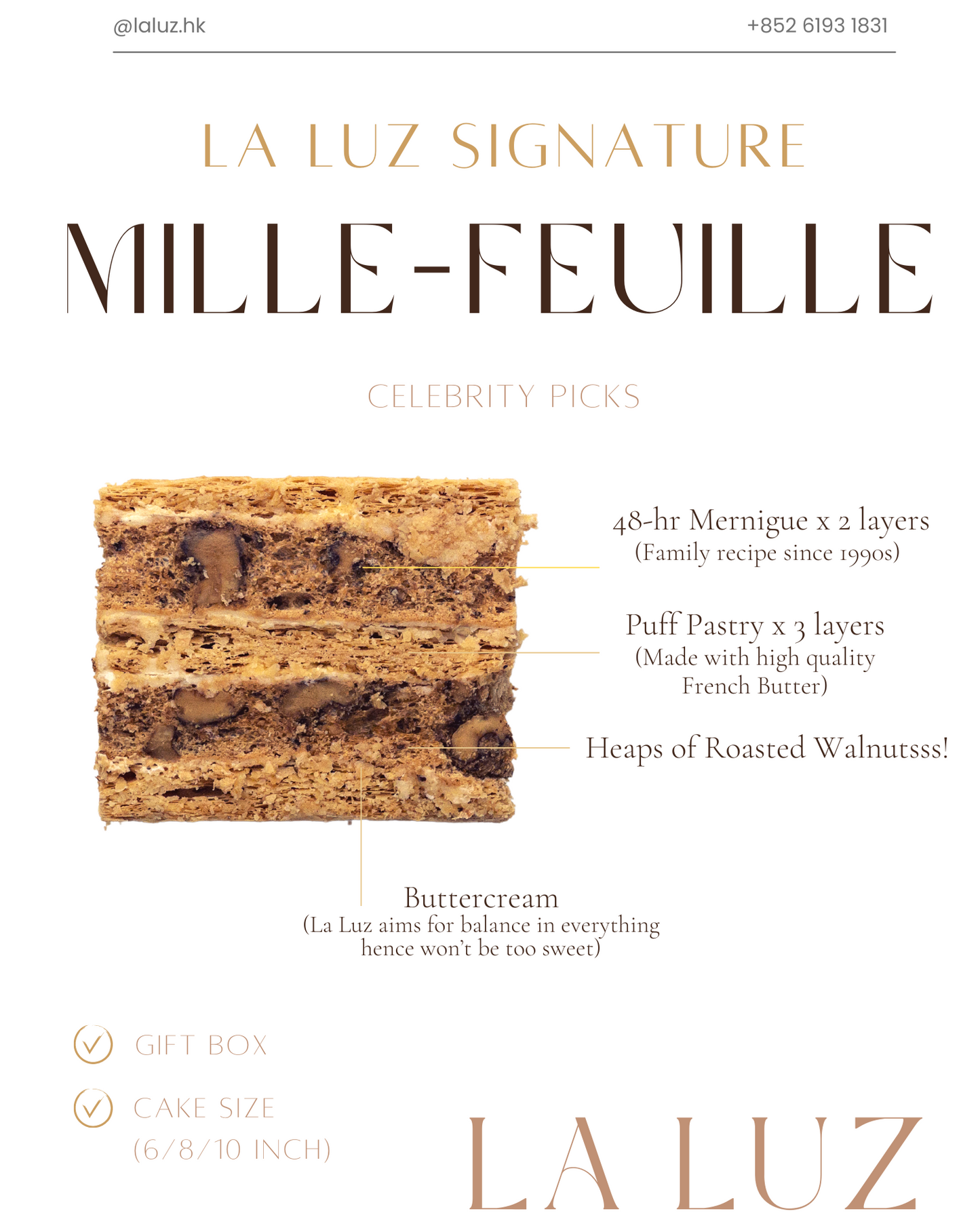 48-hour Signature Mille-feuille (Gift Box)